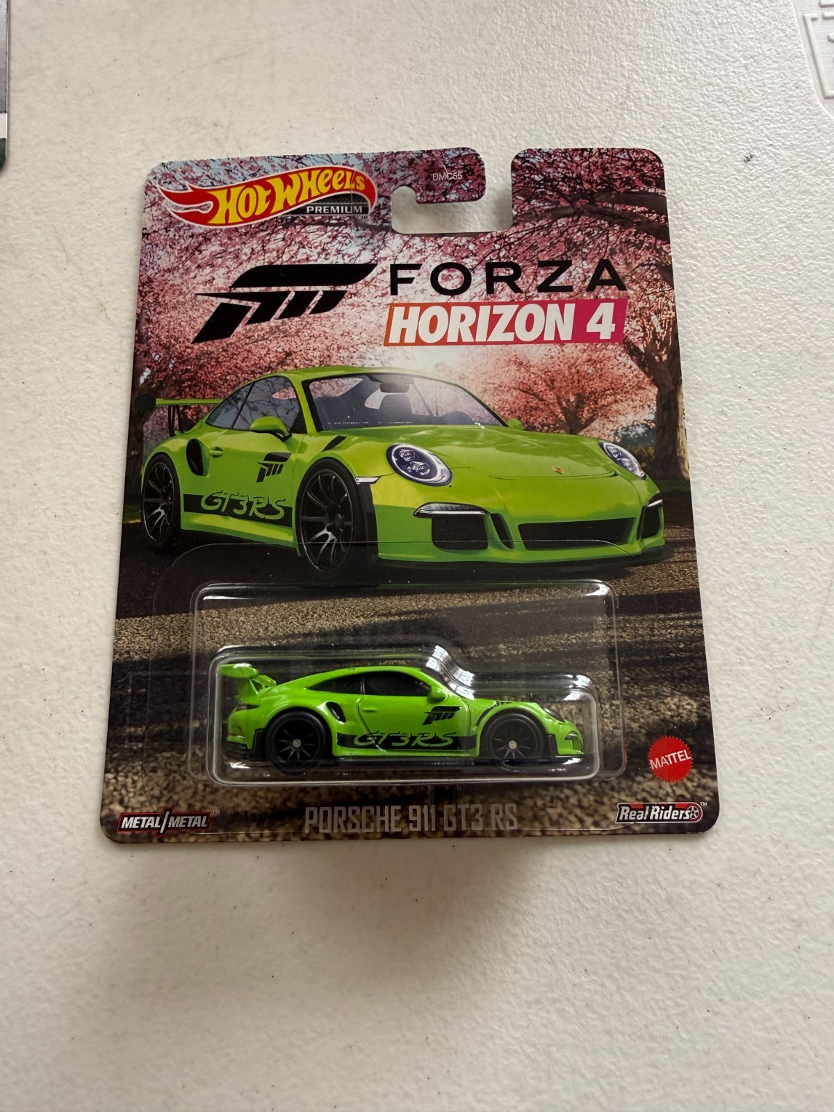 Hot Wheels Premium Forza Horizon 4 Porsche 911 GT3 RS BV1