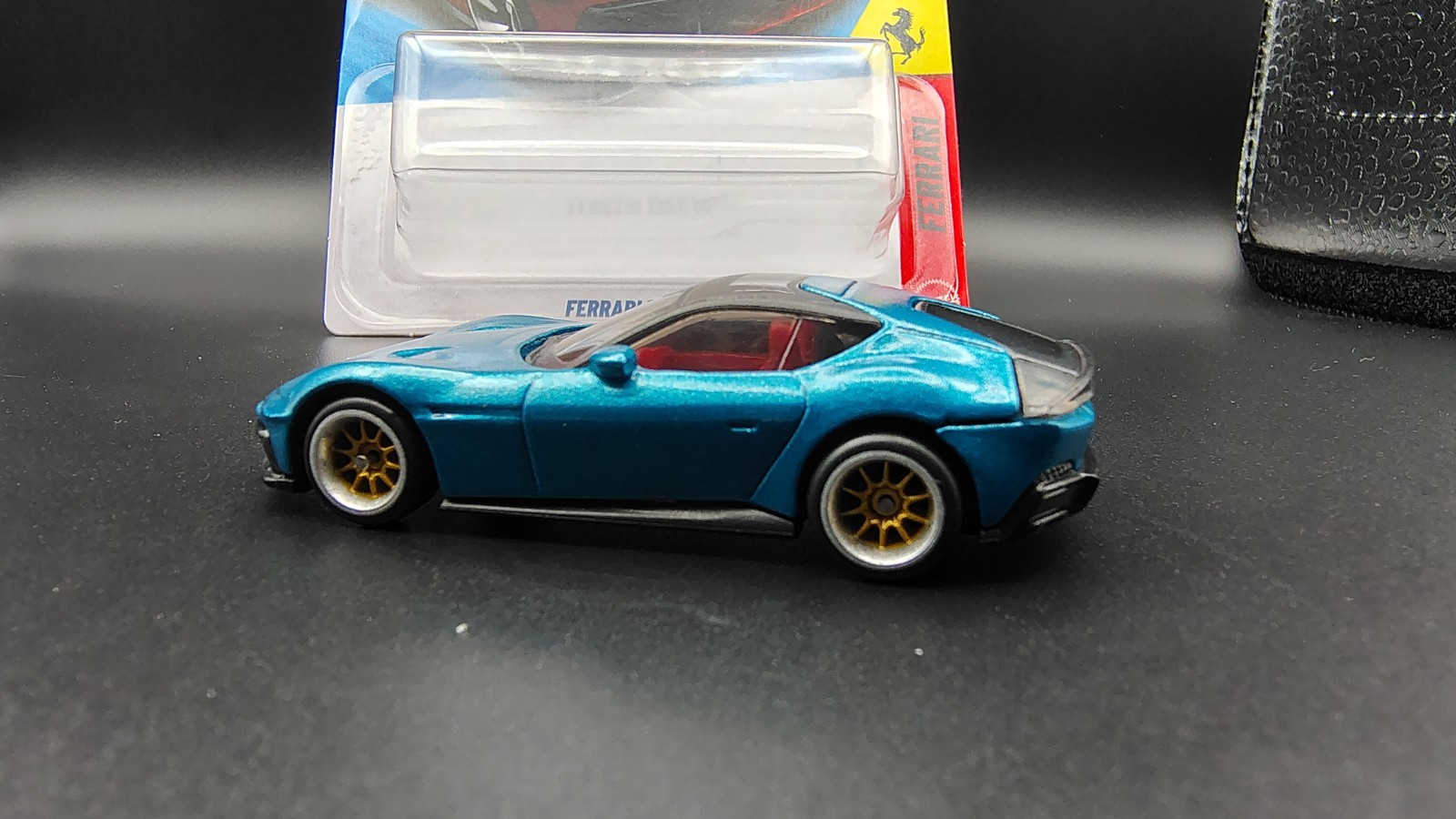 Custom Hot Wheel Ferrari 2 Pack SF90 12Cilindri Teal WSwap OOAK NoScalpCustoms