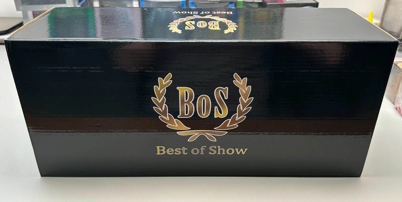 Bos 1/18 1976 Cadillac Eldorado Convertible Bronze Metallic Resin Car Model New