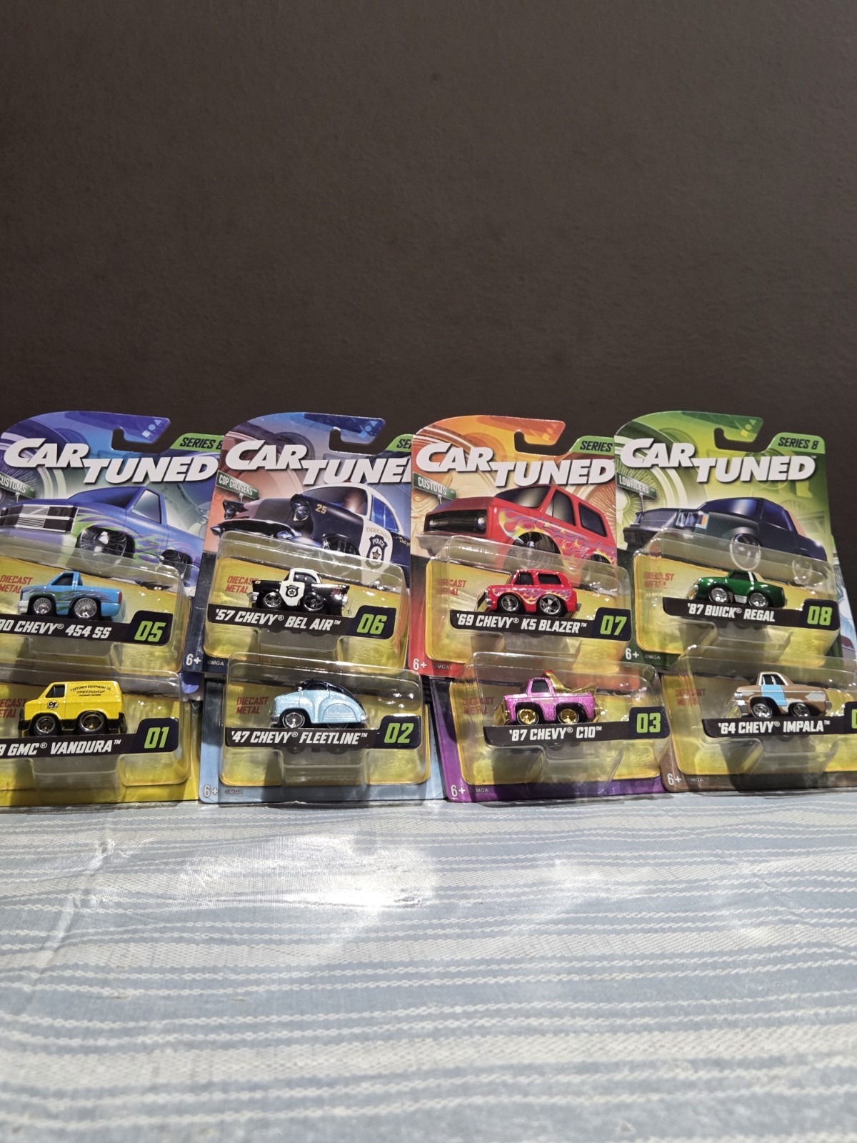 2025 CarTuned Premier Series 8 – Mainline Assortment – Set of 8