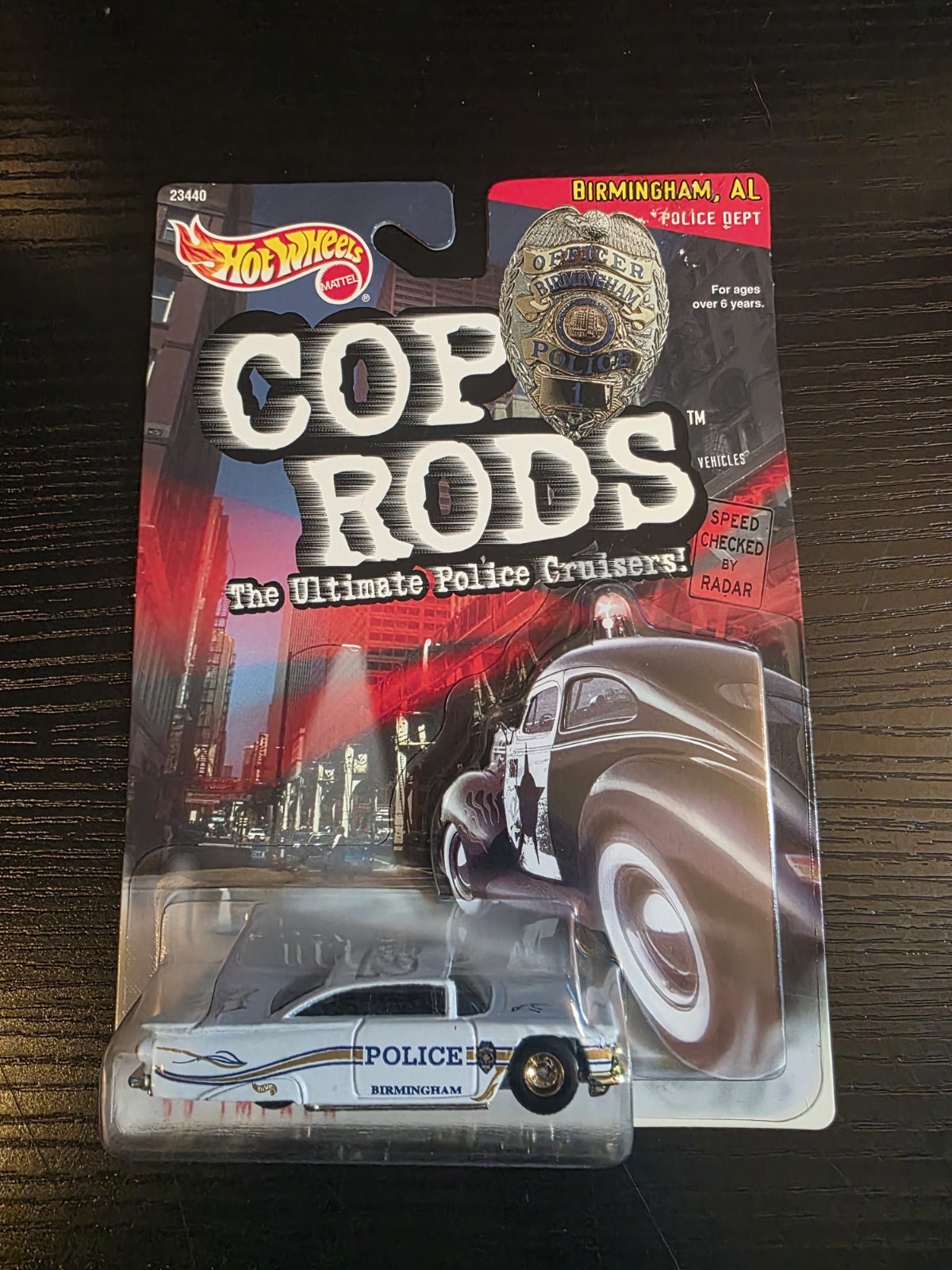 Hot Wheels Cop Rods 1:64 Diecast Police Car Lot Of 8 Bonus Fire Dept. Rod NEW