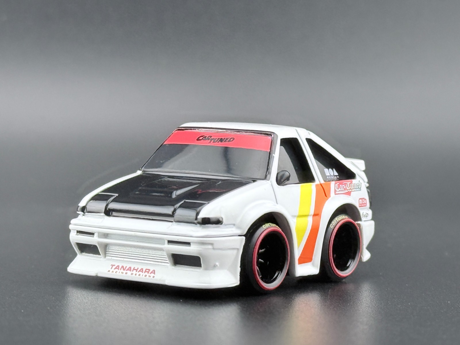 CarTuned 1985 Toyota AE86 Sprinter (JDM) White #04 Mijo Exclusive Series 1 1/64