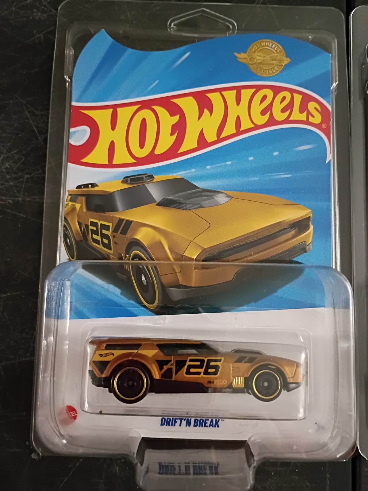 GOLD DRIFT’N BREAK + ERIKENSTEIN ROD Meijer Store Exclusive Hot Wheels + CASES