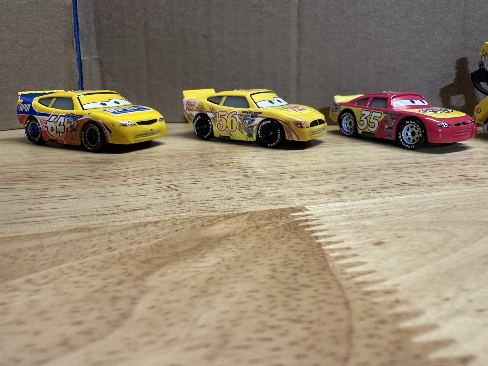 Disney Pixar Cars Diecast Lot of 8 Piston Cup Racers Mater RPM Shifty Drug 1:55