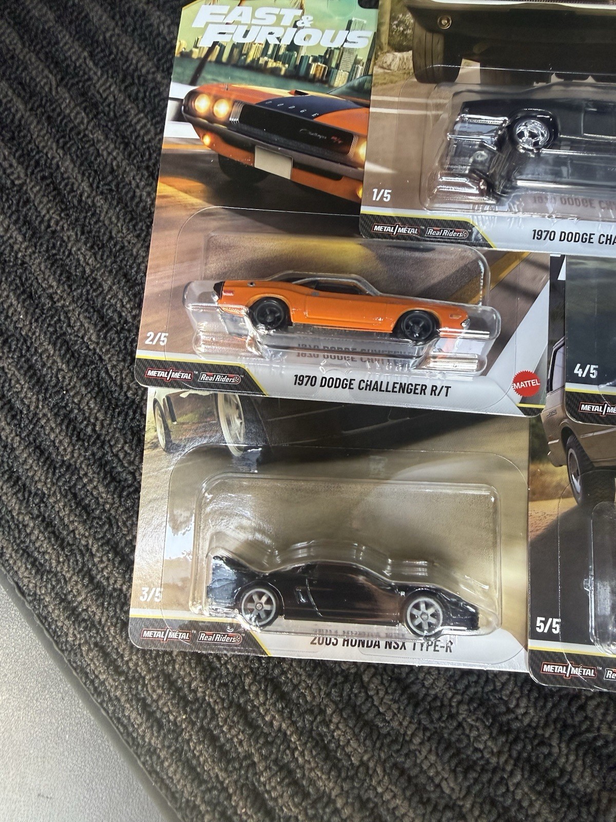 Hot Wheels Premium 25 Years of Fast and Furious 2026 Mix 3 DieCast #2, 3, 4×2, 5