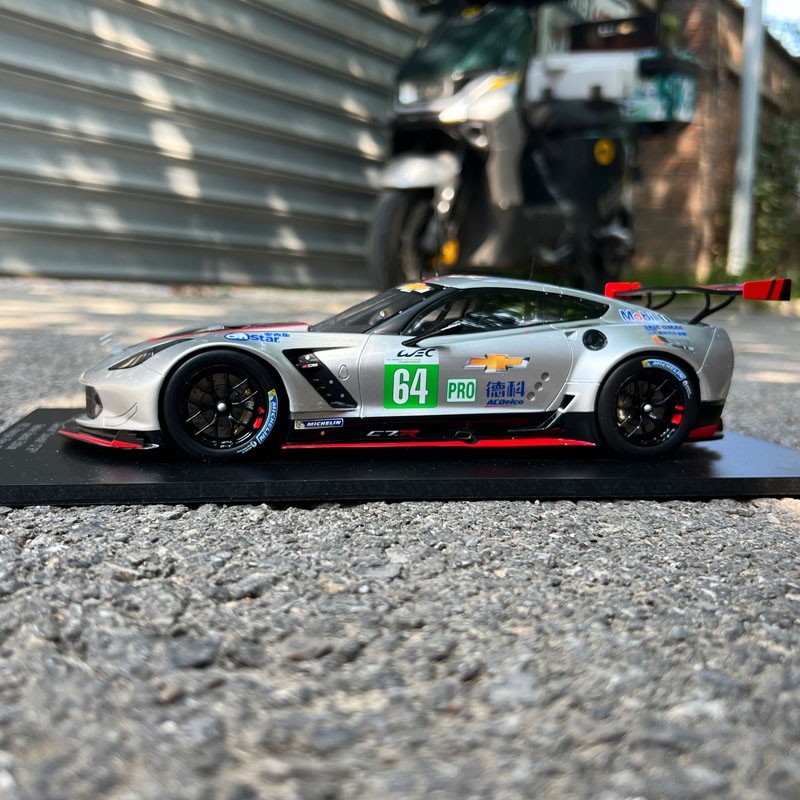 1:18 Original Model by Spark,Chevrolet Corvette C7.R Redline WEC Shanghai 2018