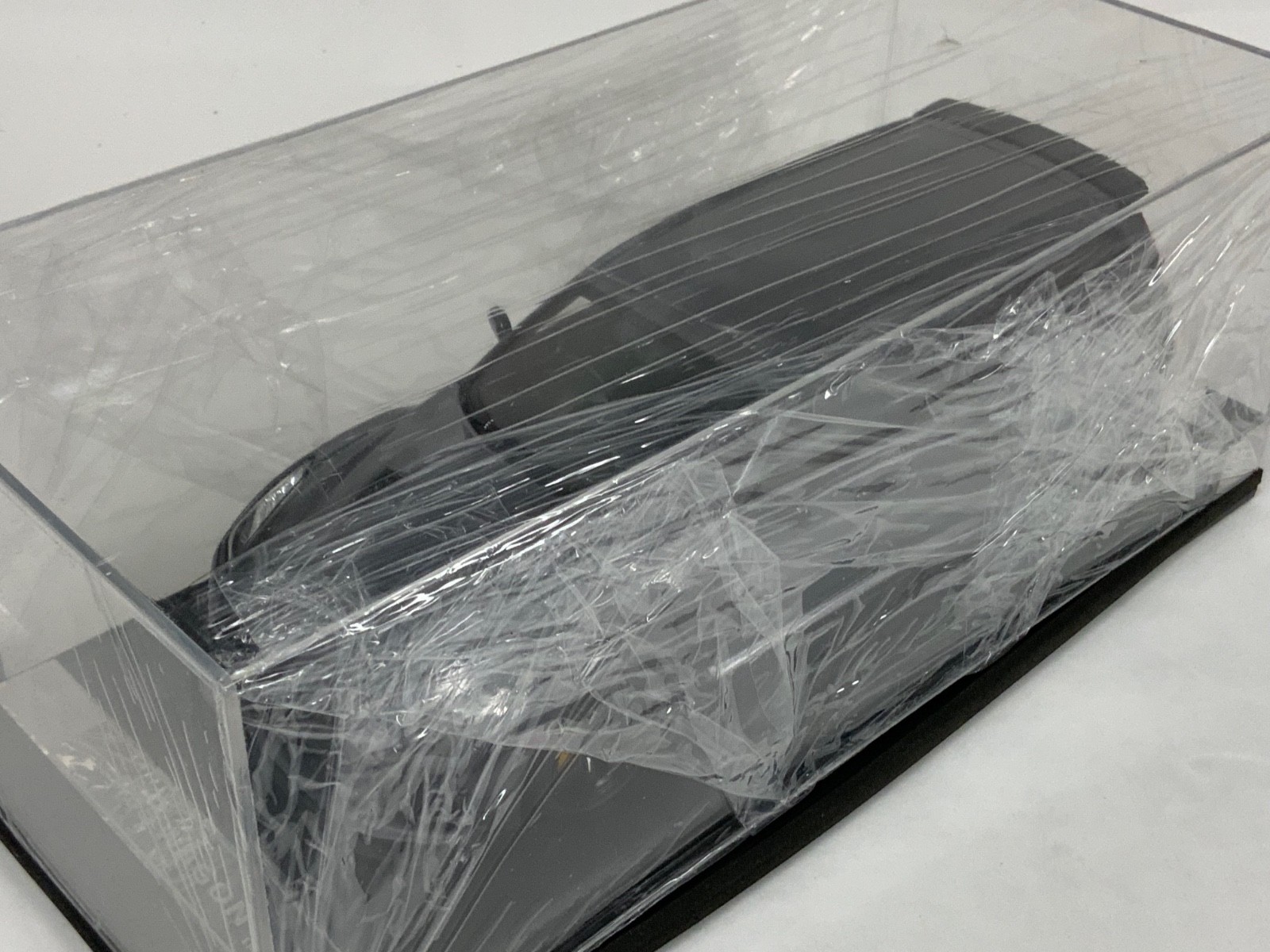 1/18 IVY Models Nissan R35 Stagea Custom Version Wagon in Gun Gray Leather Base