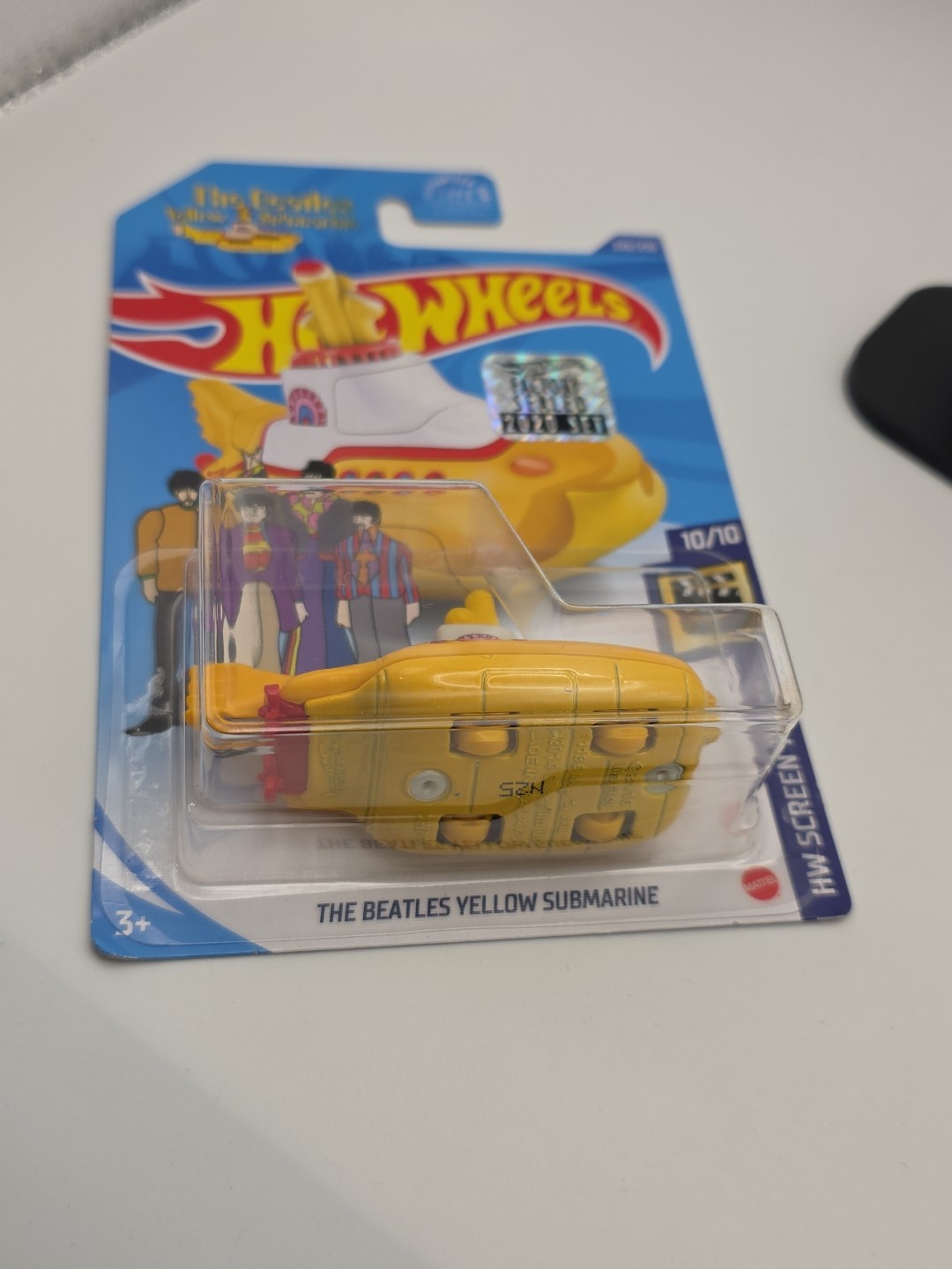 THE BEATLES YELLOW SUBMARINE FACTORY SEALED HOT WHEELS 2018 SCREEN TIME 26/365