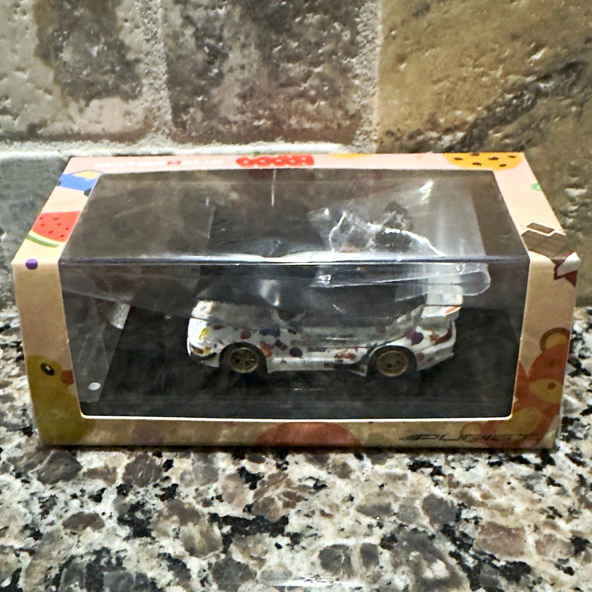 Motorhelix Honda RWB 993 Children’s Day 1:64 Diecast Car White Unopened Porsche