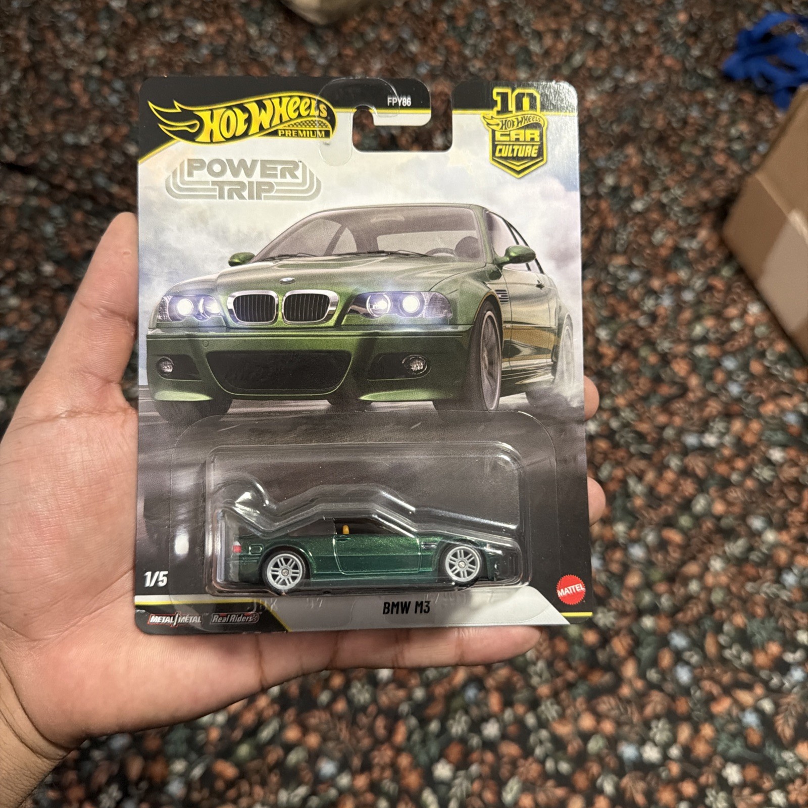 Hot Wheels Premium BMW M3 E46 Green Power Trip FPY86-961 R 1/64