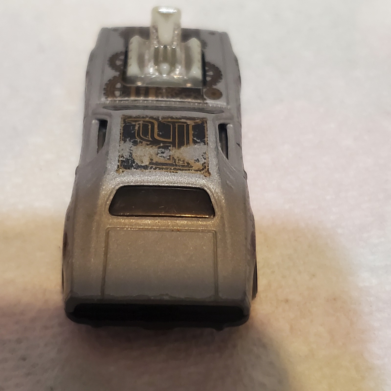 Hot Wheels Rodger Dodger Steampunk Custom Silver Diecast Car Malaysia