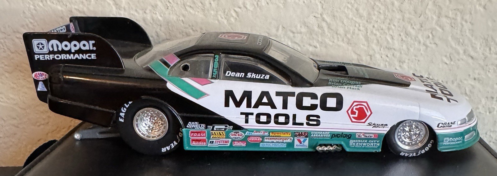 Dodge Matco Tools NHRA Funny Car Diecast Mopar Performance White/Black/Green