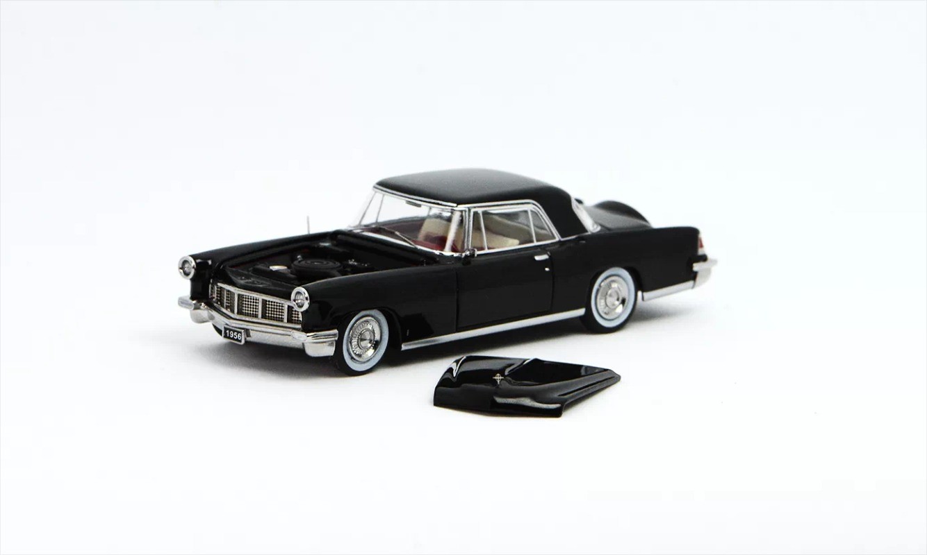 GFCC 1:64 Lincoln Continental Openable Hood Diecast Collectible Car Model Gift