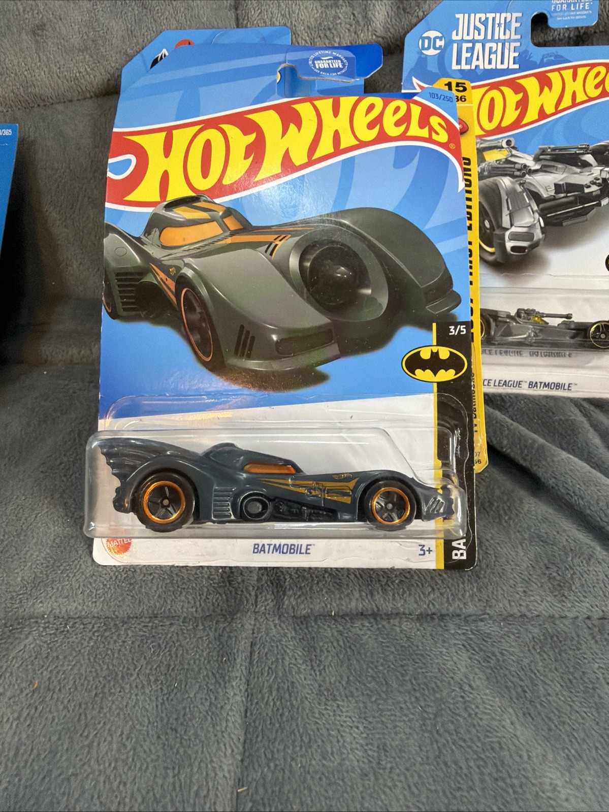 Hot Wheel Mattel Die Cast Toy Cars – Lot Of 6 -Batman Cars Batmobile Various