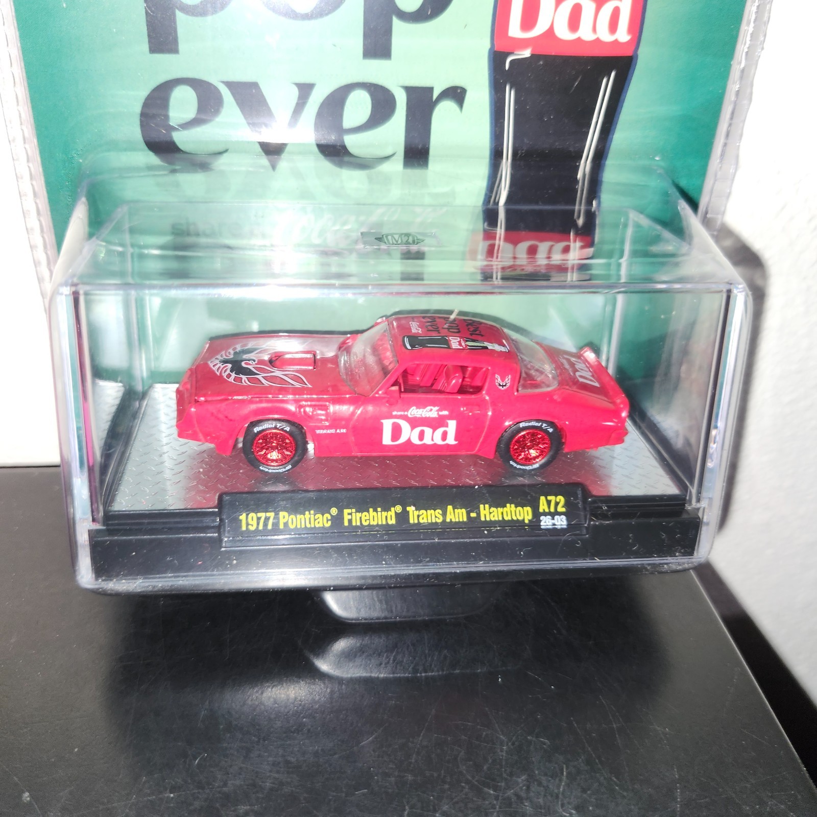 M2 Machines 1977 Pontiac Firebird Trans Am Hardtop – A72 “Dad” Chase 1/750
