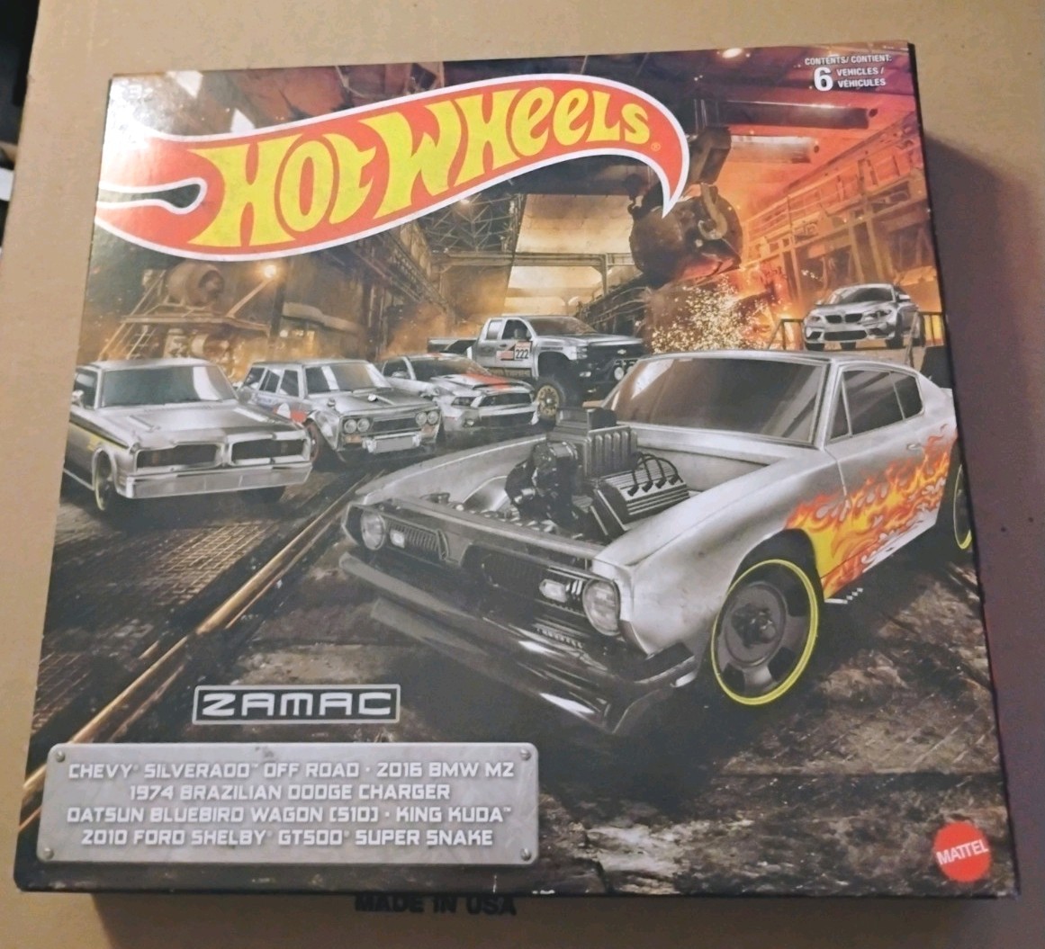Hot Wheels Zamak Multipack 6 mini cars 3 years old +HDH53 Mettel
