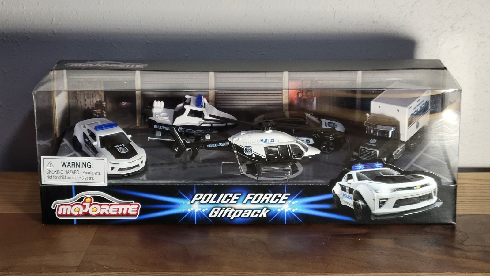 Majorette 1:64 5-Car Set Gift Pack Police Force Series