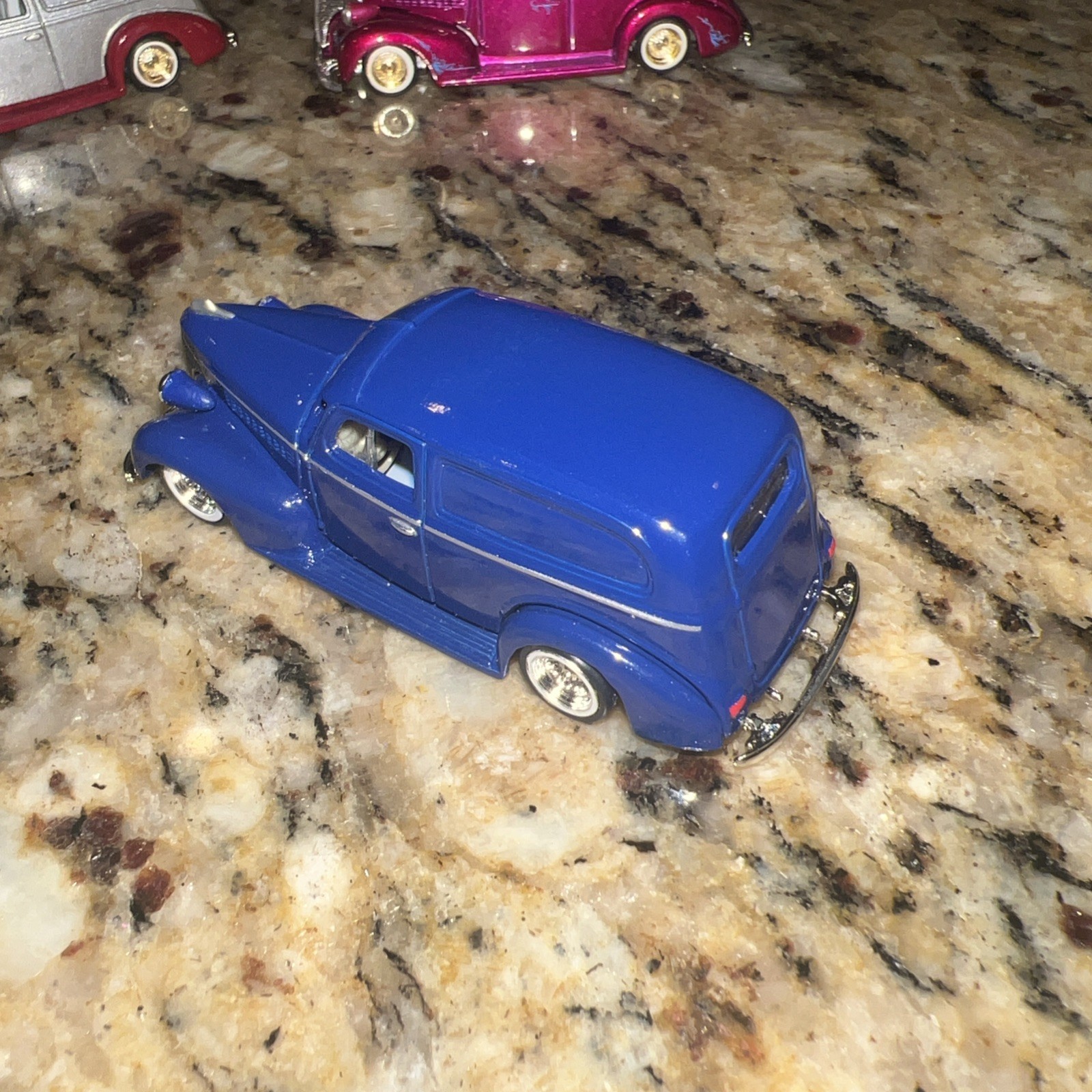 Revell Lowrider 1939 Chevy Sedan 1/64 LOT OF 3 Pink Blue Silver HTF