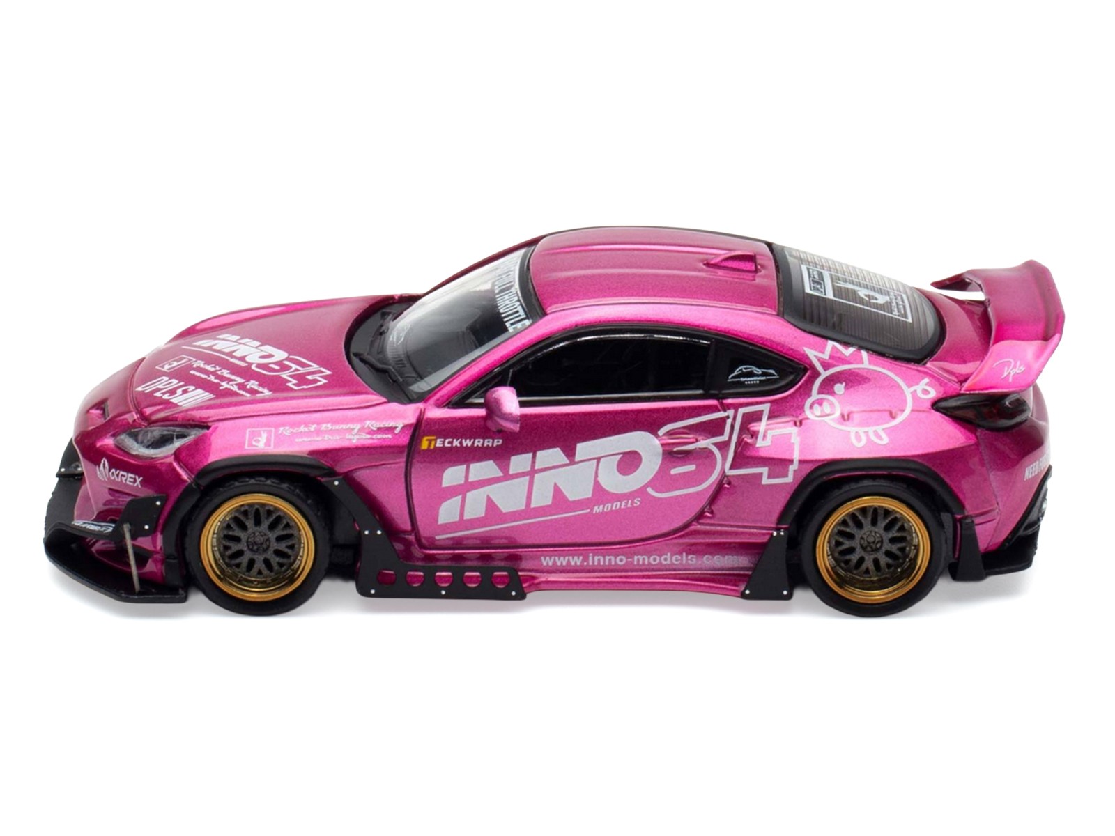 Toyota GR86 Pandem Rocket Bunny RHD Pink Metallic APA XPO 2025 Exclusive 1/64