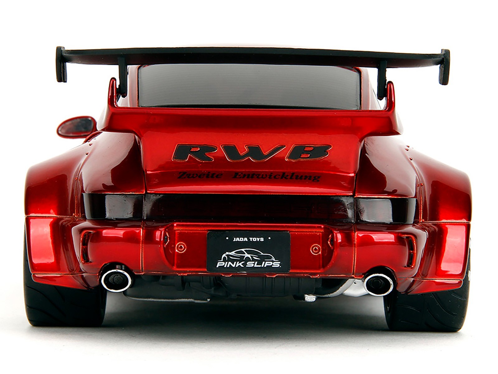 RWB BODY KIT RED METALLIC 1/18 DIECAST MODEL CAR BY JADA 35726