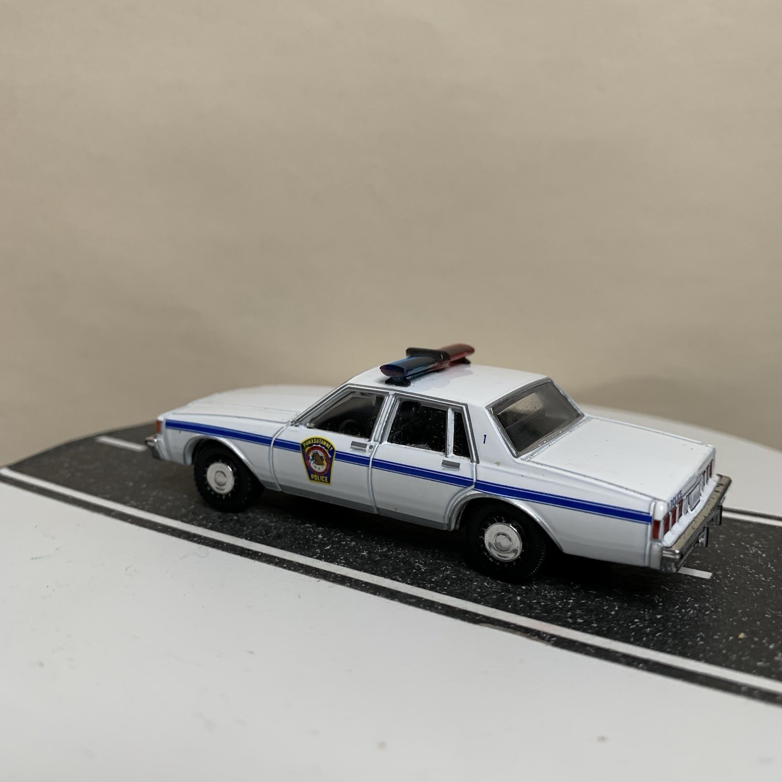 Greenlight Hollywood Groundhog Day 77-90 1980 Chevy Caprice Police Car B-Body NM