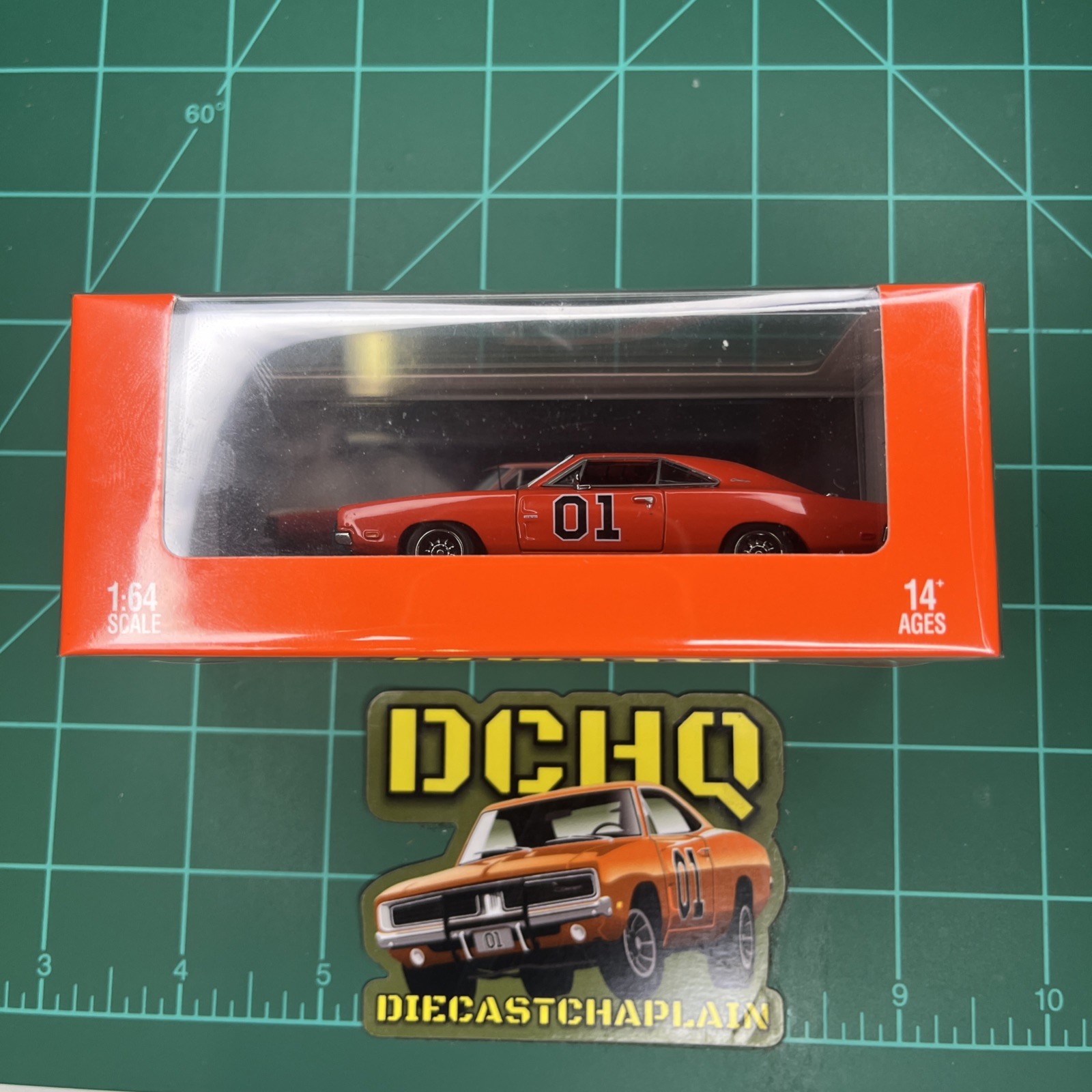 2026 Mini Forge 🔥 GENERAL LEE LIMITED EDITION 🔥 1969 Dodge Charger W/ Acrylic