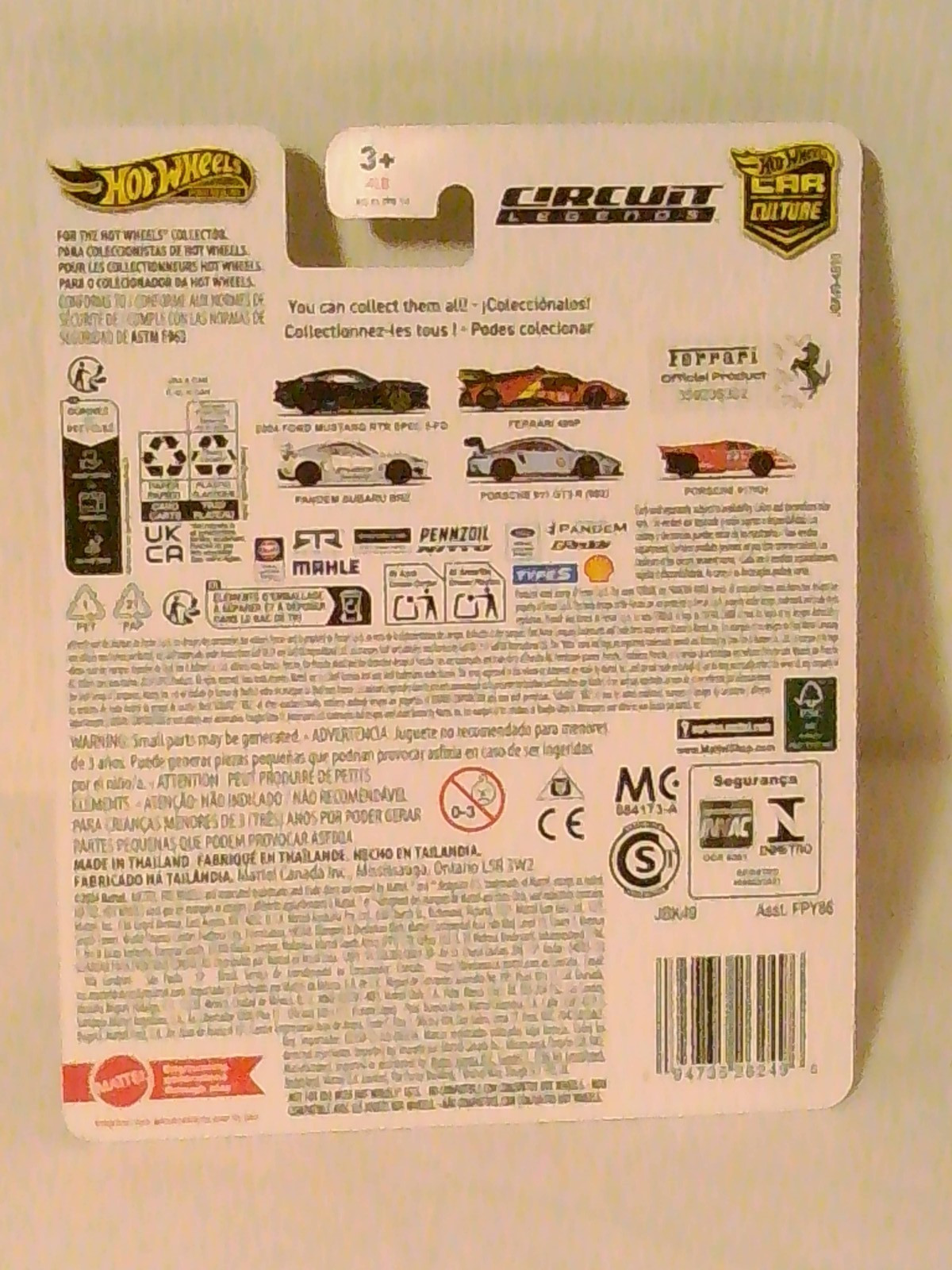 Hot Wheels Premium Car Culture Ferrari 499P Circuit Legends Real Riders 1:64