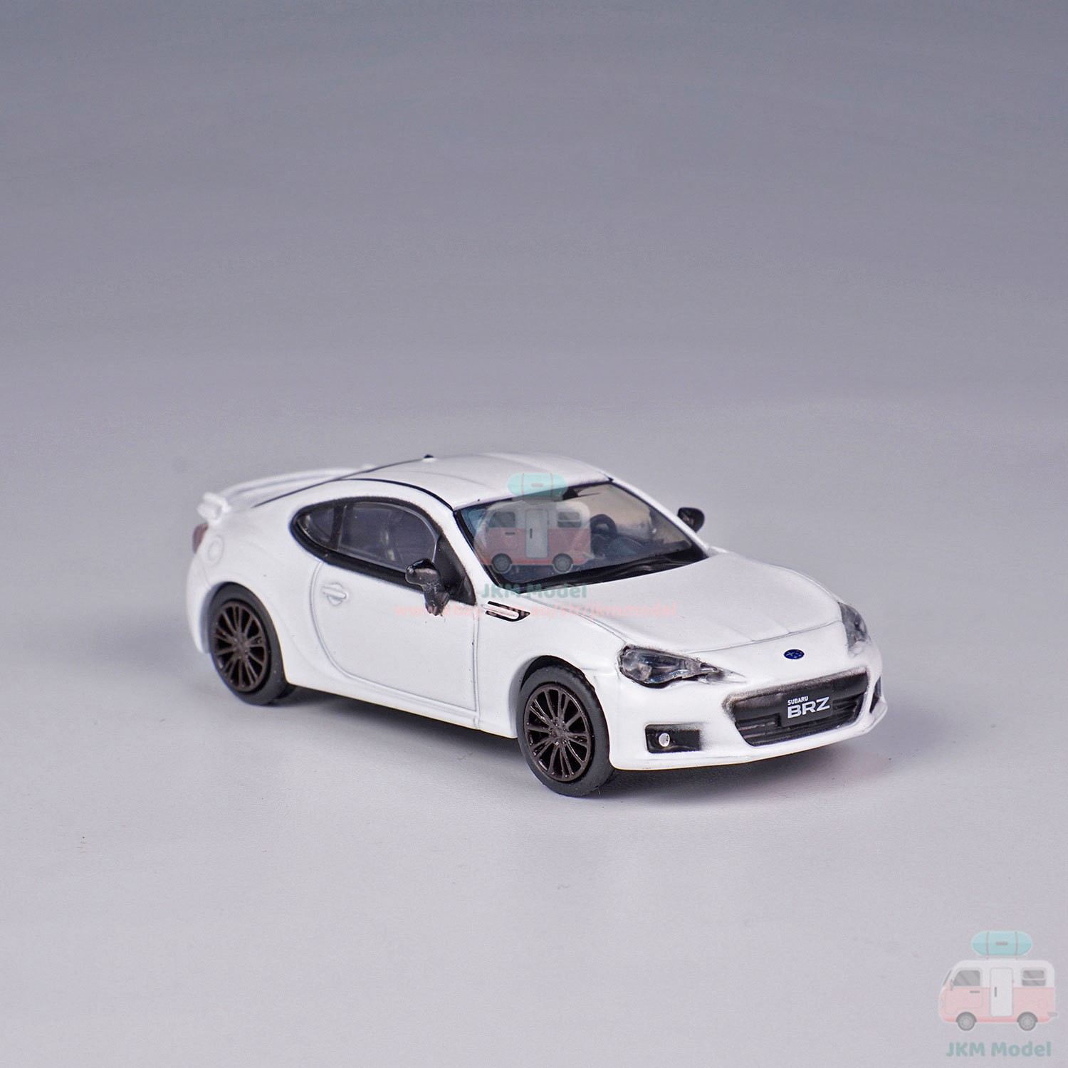 1:64 Subaru BRZ 2020 Model Car Alloy Diecast Vehicle Collection Kids Gift White