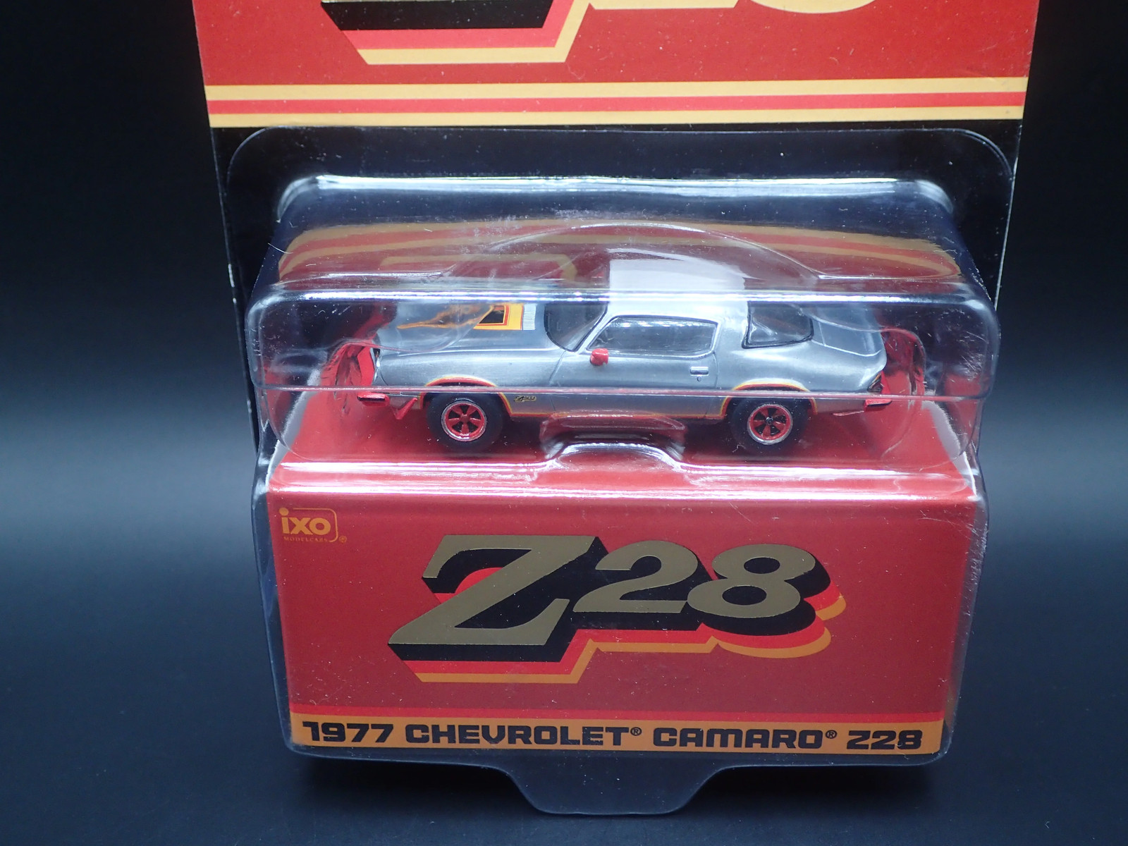 2026 IXO 1977 CHEVROLET CAMARO Z28 RAW CHASE 1:64 DIECAST MODEL CAR