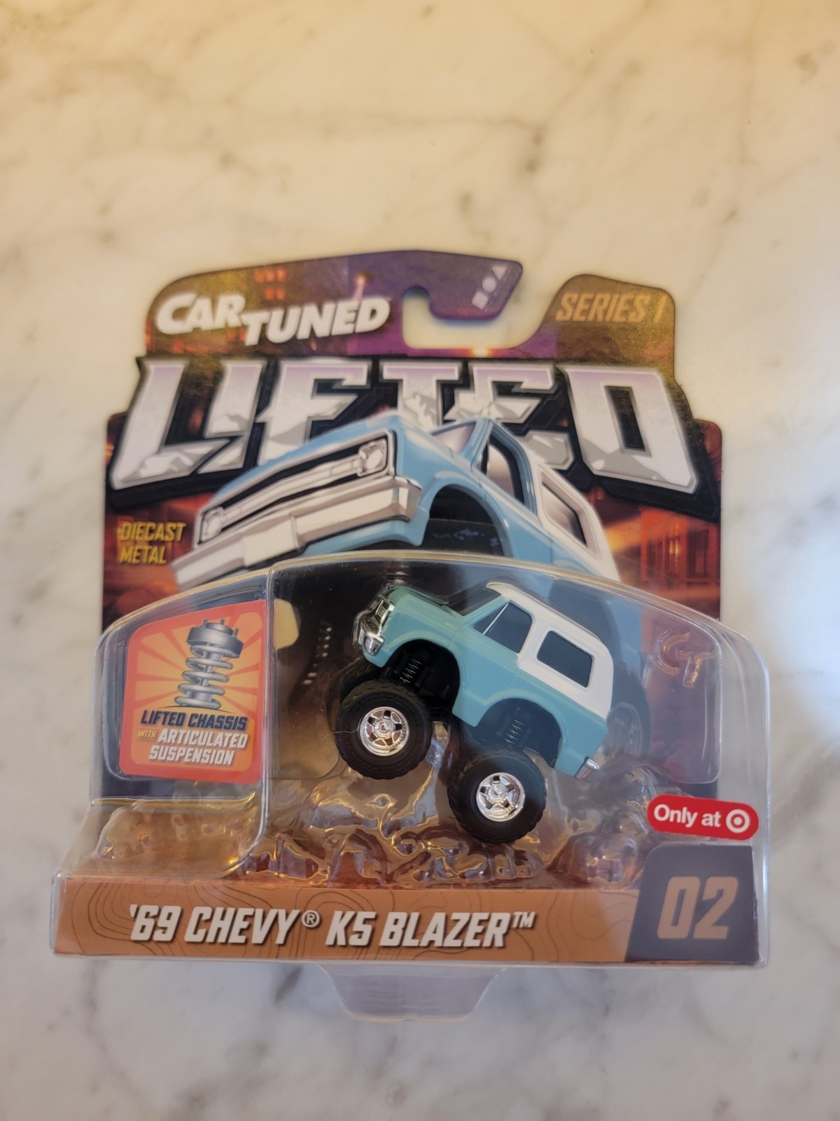 MGA ENTERTAINMENT CAR TUNED LIFTED ’69 CHEVY K5 BLAZER #2 SERIES 1