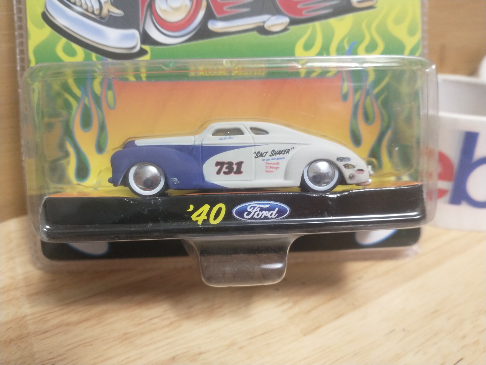 Jada Toys ROAD RATS 1940 Ford Rat Rod #731 “SALT SHAKER” 1/64 made in 2003