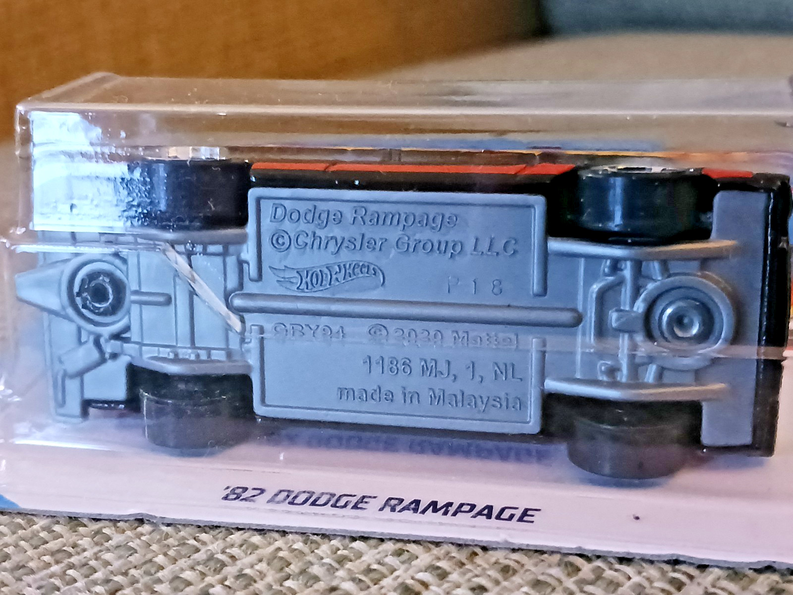 Hot Wheels ’82 Dodge Rampage Black #175 175/250 2021 HW Hot Trucks 1/10