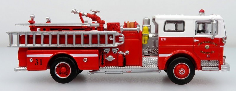 1974 Ward LaFrance Fire Engine: San Francisco Fire Department – Engine 31 1:87