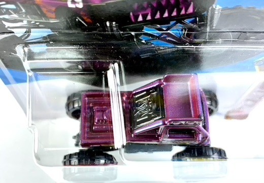 2026 & 2025 HOT WHEELS Mazda Autozam Monster Truck, Texas Toot Zamac,Purple 2pcs