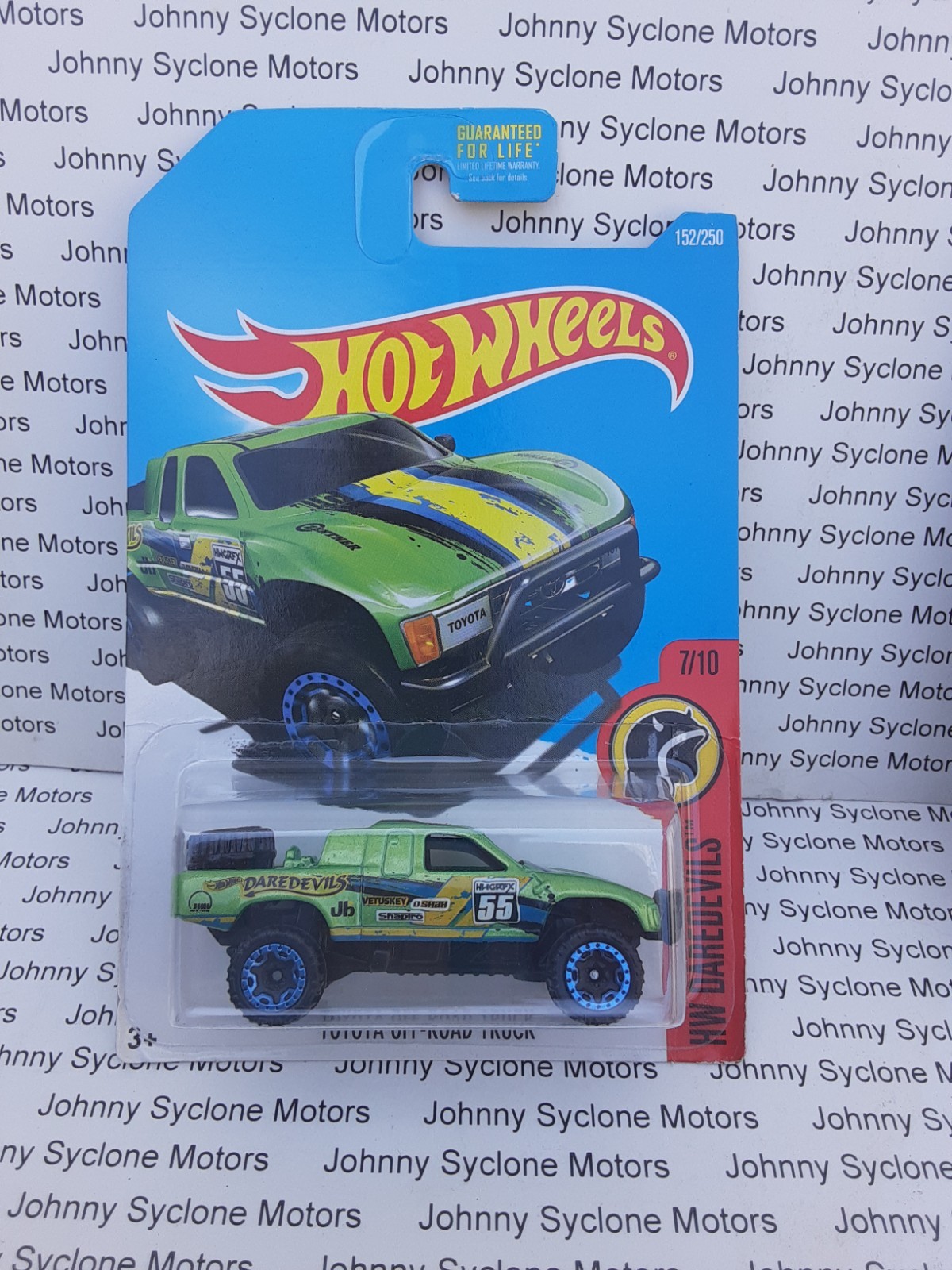 HOT WHEELS TOYOTA OFF ROAD PICKUP TRUCK HW DAREDEVILS