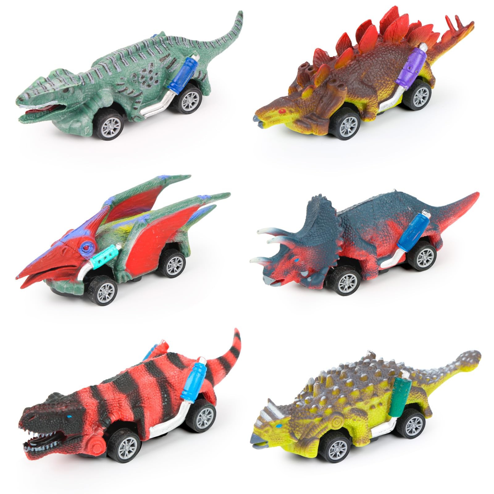 Educational Toys for 3 4 5 6 7 8 9yr Year Old Boys Birthday Gift Dinosaur Cars