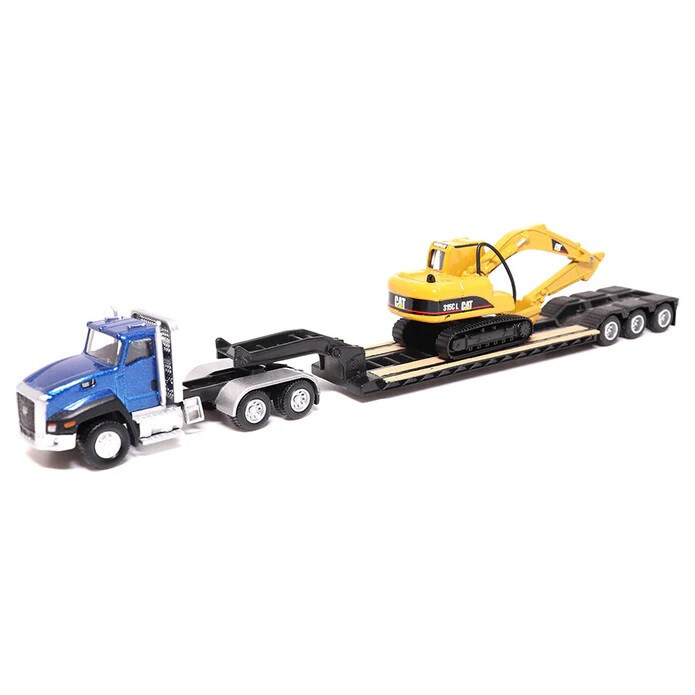 Diecast Masters CAT CT660 Tractor Trailer & 315C L Excavator 1:87 Model 84415