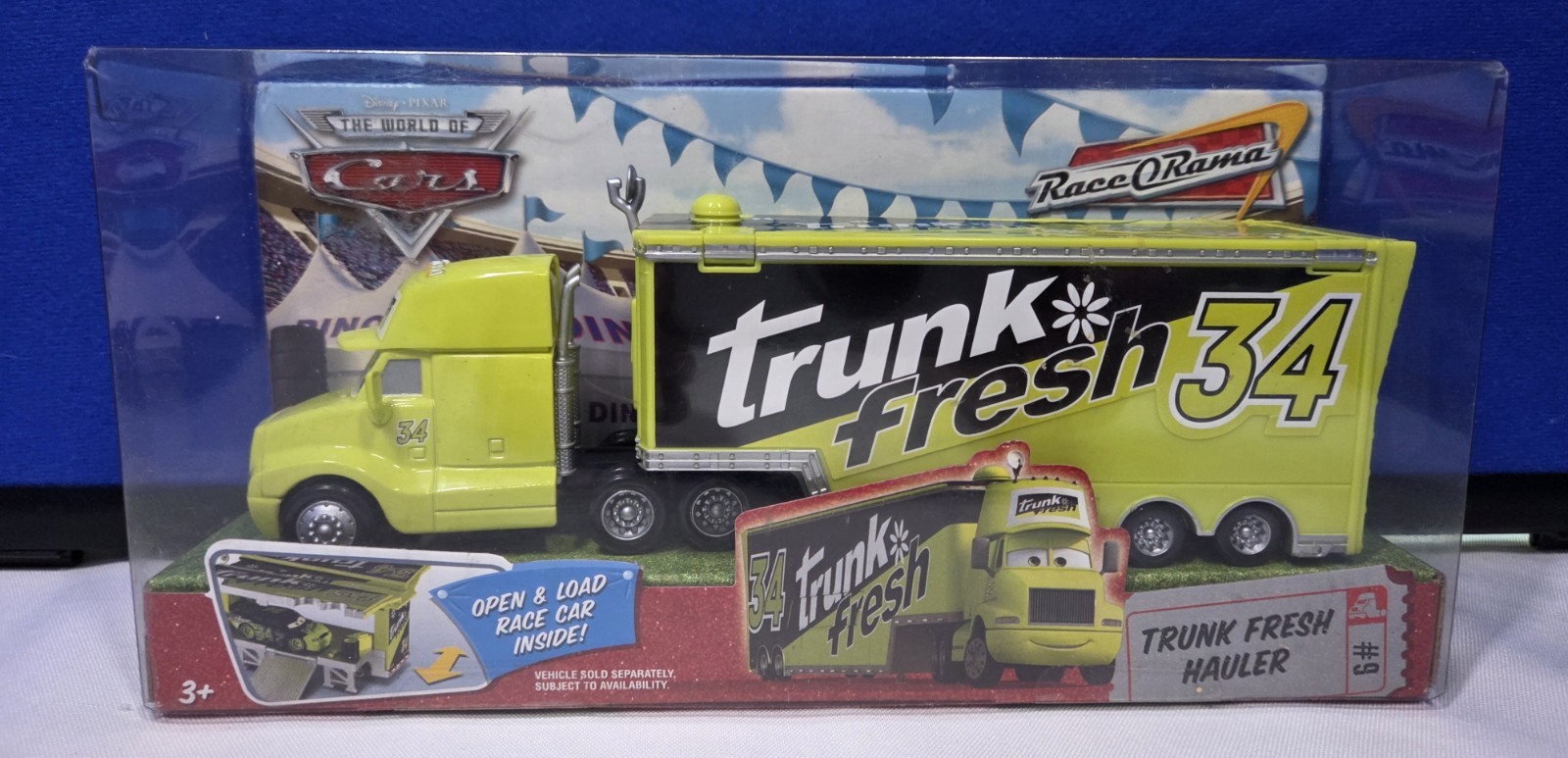 Cars Disney Pixar TRUNK FRESH HAULER 9 “New, Sealed”