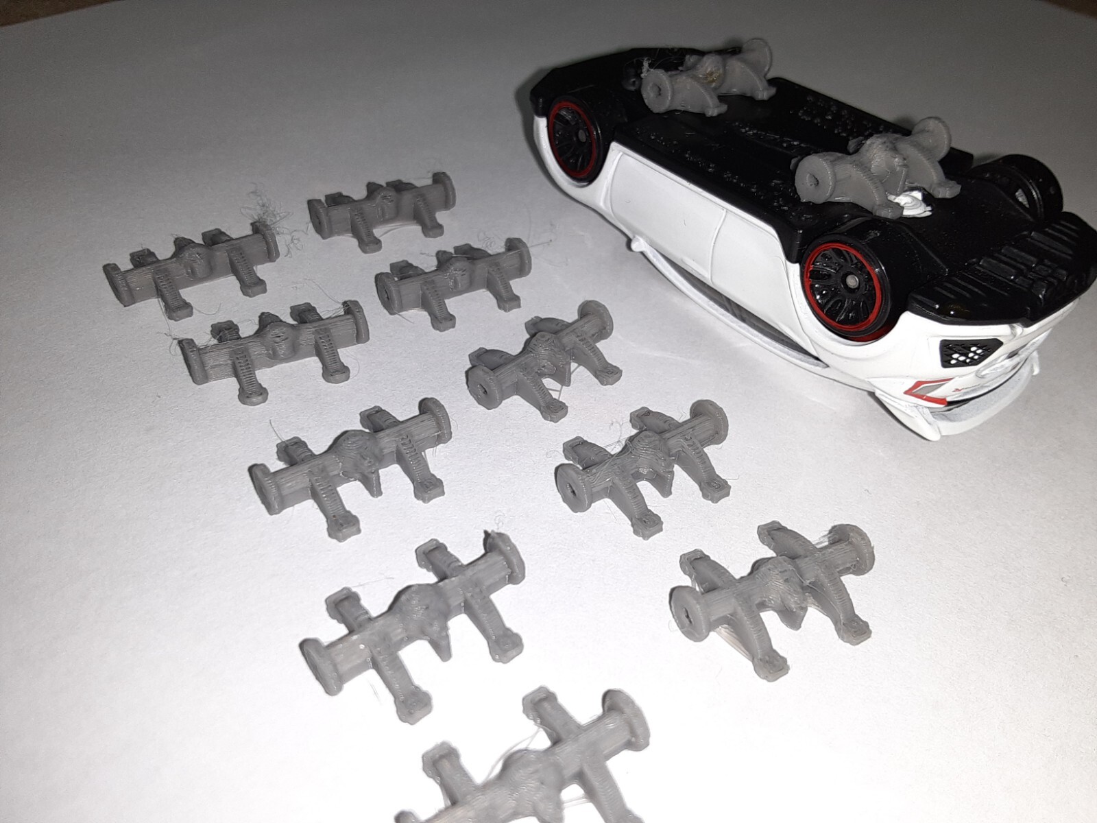 Hot wheels 1:64 Lift Kit 5 Kits Swap Mud Off Road Truck axles Rubber Tire Custom