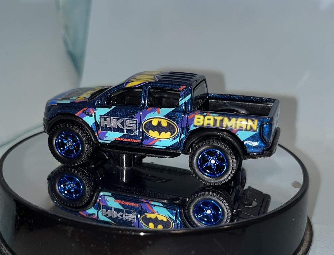 “Custom Made” Hot wheels Batman HKS ‘19 Ford Ranger raptor HKS real riders