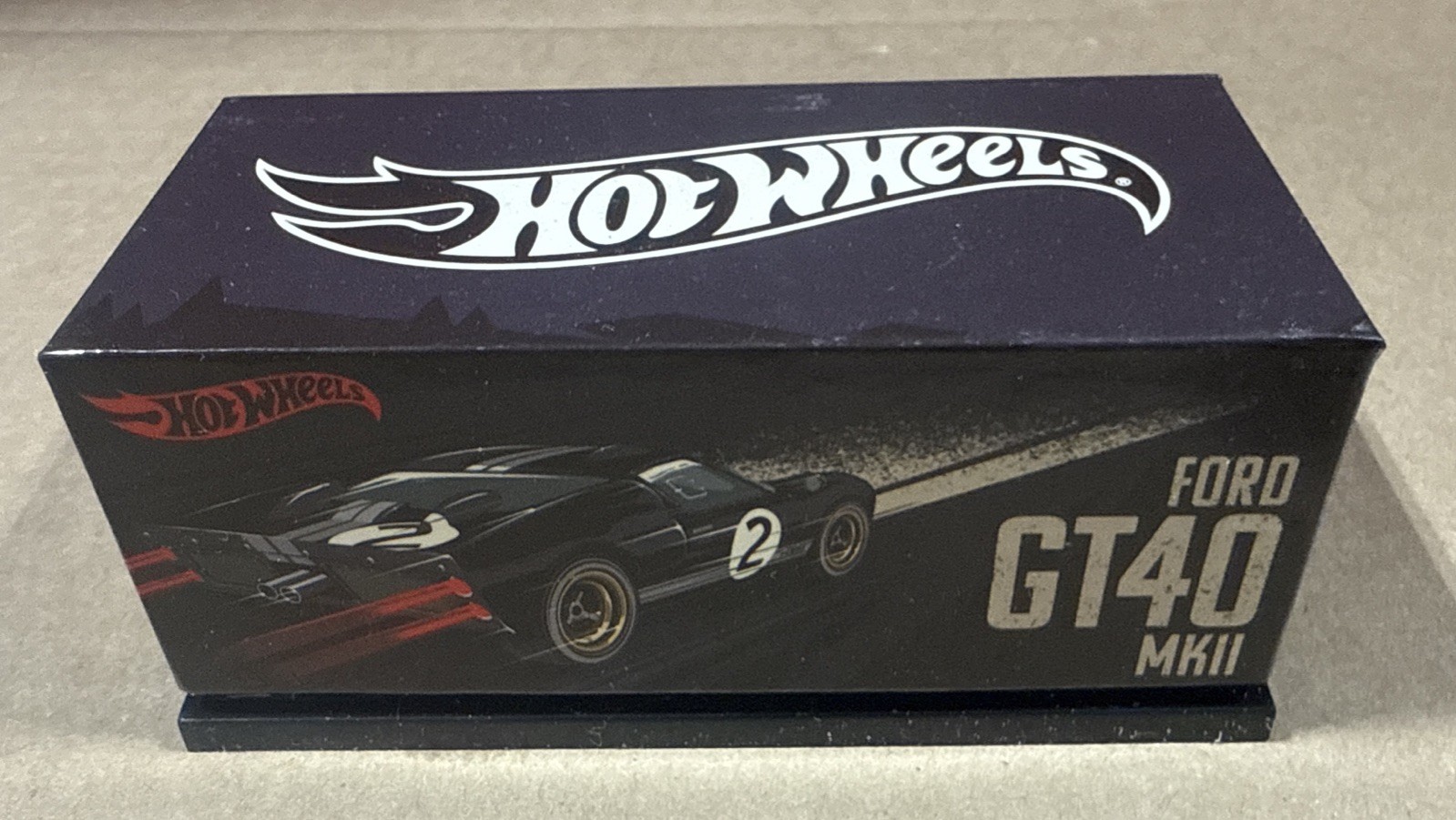 Hot Wheels Collectors RLC Ford GT40 MKII Black Red Line Club RARE 2025 NEW