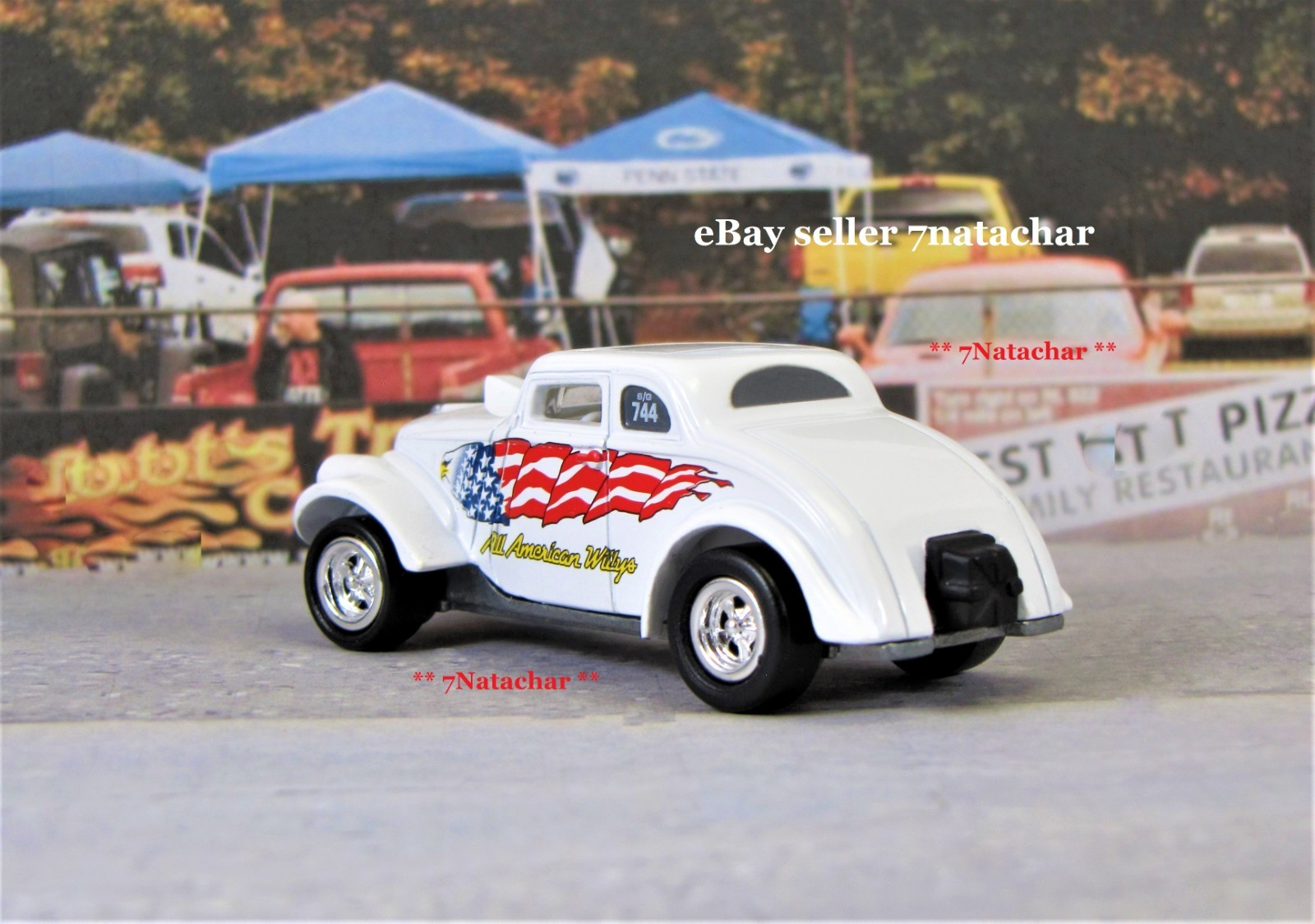 1933 Willys Coupe Gasser Nostalgia Drag Racing Model NHRA I
