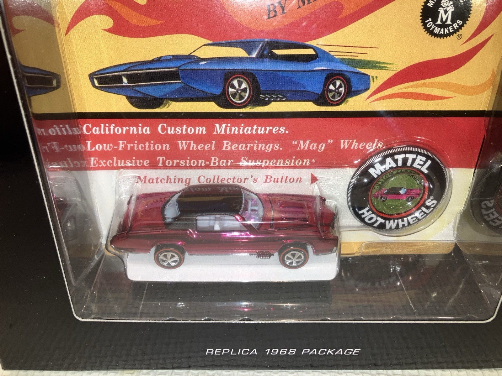 Hot Wheels Redline CUSTOM ELDORADO, Mint In Box, RLC Original 16, 2/5000 SWEET!