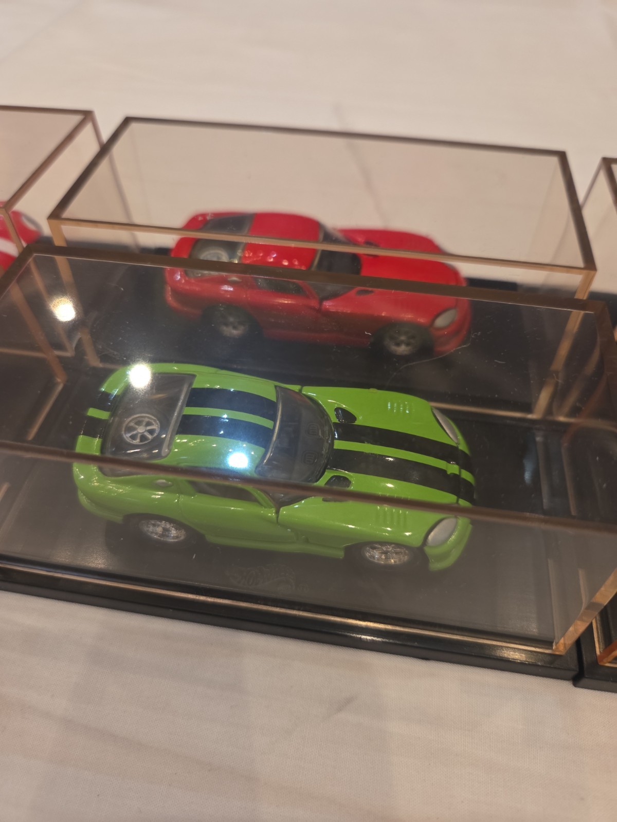 Lot Of 6 1998 Hot Wheels Collectibles Dodge Viper GTS Green Red Silver Black
