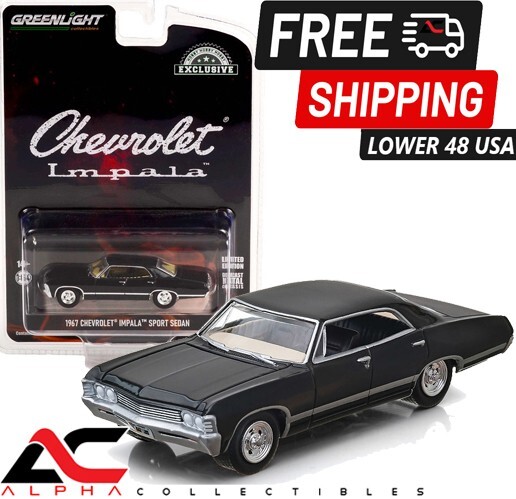 GREENLIGHT 30333 1:64 1967 CHEVROLET IMPALA SPORTS SEDAN
