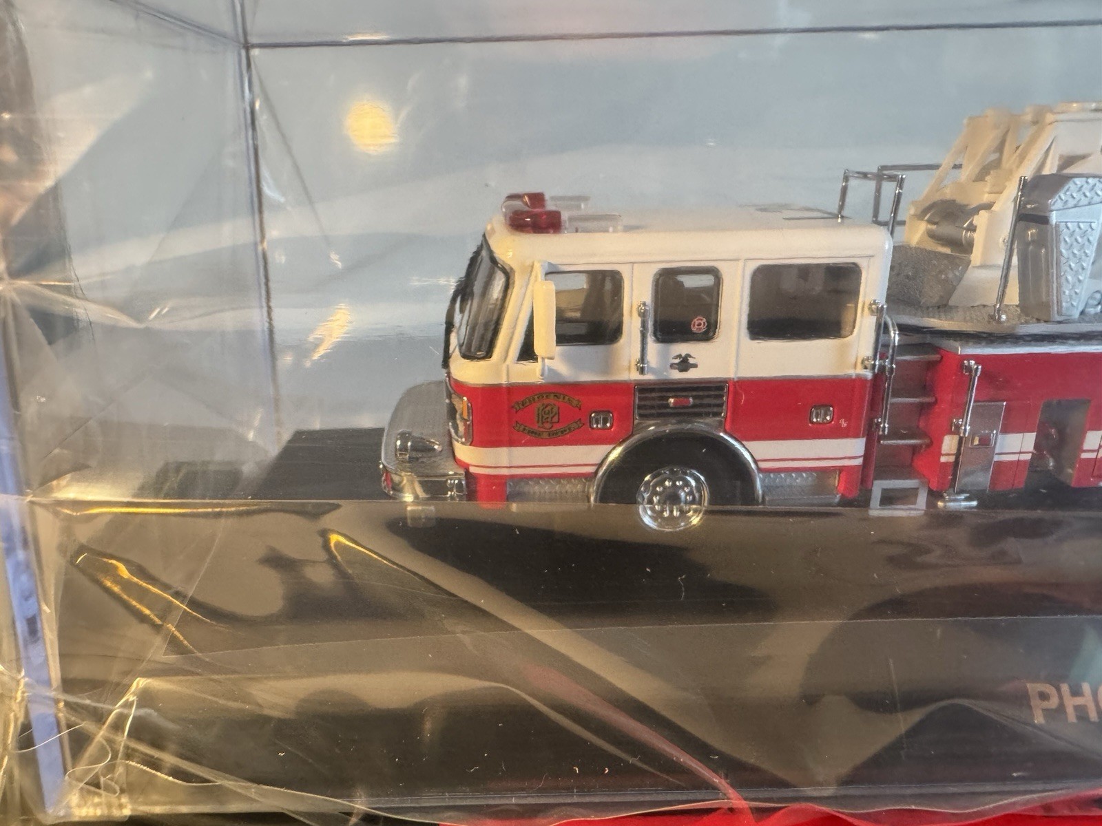 Code 3, 1:64 Die-Cast Phoenix Fire Dept American LaFrance Tower Ladder #12744 MB