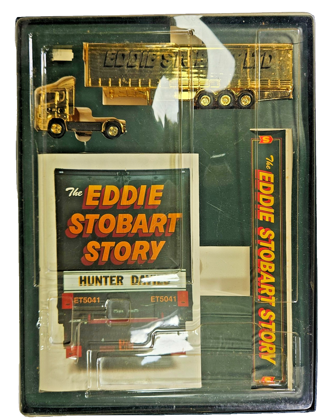 Corgi 1:64 Scale Eddie Stobart Story Gold Plated Scania Truck CC86610 Box Model.