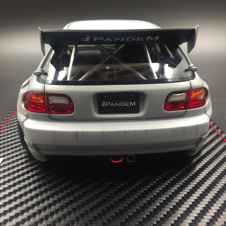 Ignition Model 1/18 Ig 1471 Pandem Honda Civic EG6 In Battle Gray.Cldc Exclusive