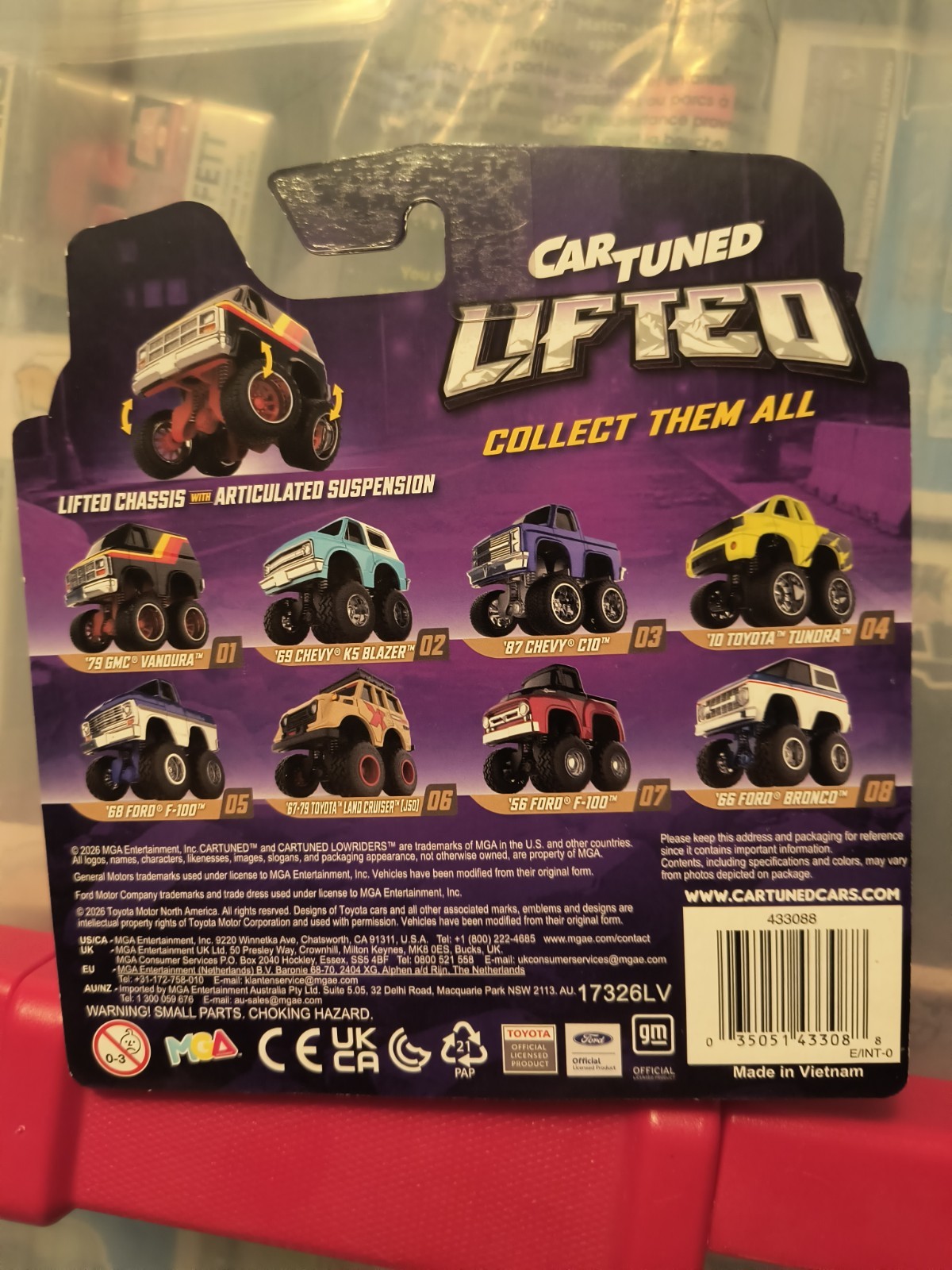 Car Tuned Lifted Series 1 Target Exclusive 79 GMC Vandura FREE US SHIPPING