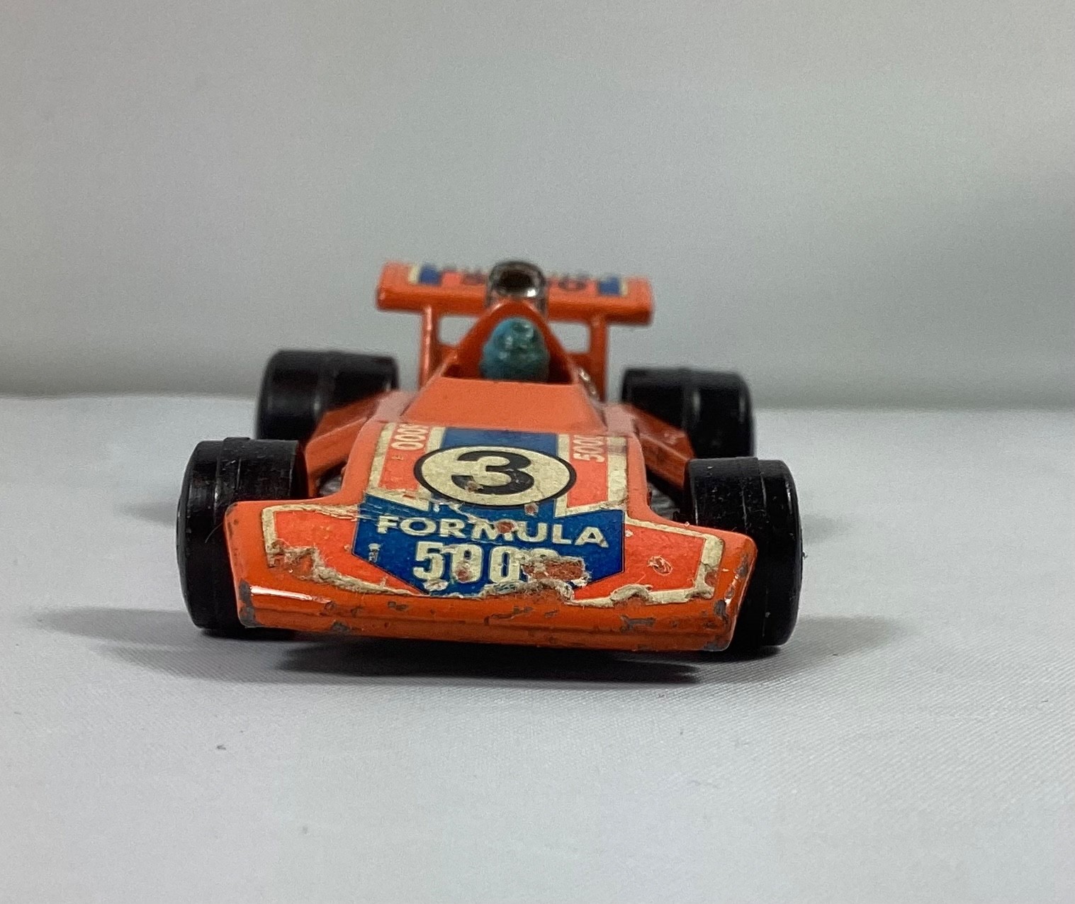 1975 Matchbox Lesney Superfast #36 Formula 5000 Orange 3 Race Car